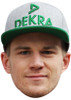 NICO HULKENBERG CAP JB - Formula 1 Driver Fancy Dress Cardboard Celebrity Face Mask