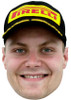 VALTTERI BOTTAS JB - Formula 1 Driver Fancy Dress Cardboard Celebrity Face Mask