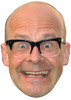 HARRY HILL JB - Funny Comedian Fancy Dress Cardboard Celebrity Face Mask