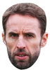 GARETH SOUTHGATE JB - Footballer Fancy Dress Cardboard celebrity face mask Fancy Dress Face Mask 2021