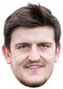 HARRY MAGUIRE JB - Footballer Fancy Dress Cardboard celebrity face mask Fancy Dress Face Mask 2021