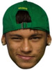 Neymar Celebrity Face Mask - Fancy Dress Party Mask 2026 Jb - Footballer Fancy Dress Cardboard Celebrity Face Mask - Fancy Dress Party Mask 2026