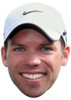 PAUL CASEY JB - Golf Fancy Dress Cardboard celebrity face mask Fancy Dress Face Mask 2021