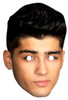 ZAYN MALIK FACE MASK JB - Music Star Fancy Dress Cardboard Celebrity Face Mask