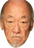 Pat Morita Cobra Kai Celebrity Face Mask