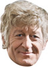 Jon Pertwee - the Third Doctor - Doctor Who Celebrity Fancy Dress Cardboard face mask