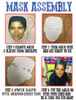 Denzel and Pauletta Washington - Celebrity Couples Fancy Dress Face Mask Pack