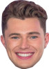 Curtis Pritchard Love Island Fancy Dress Cardboard Celebrity Face Mask