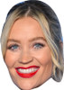 Laura Whitmore Love Island Fancy Dress Cardboard Celebrity Face Mask