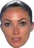 Sophie Gradon Love Island Fancy Dress Cardboard Celebrity Face Mask