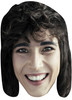 Magdalena Dębicka Celebrity party face fancy dress Cardboard mask