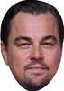 Leonardo DiCaprio 2025 Celebrity party face fancy dress Cardboard mask