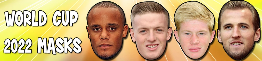 WORLD CUP FACE MASKS