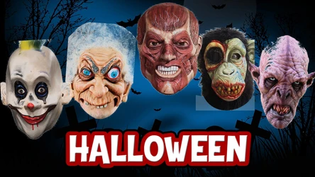 HALLOWEEN FACE MASKS