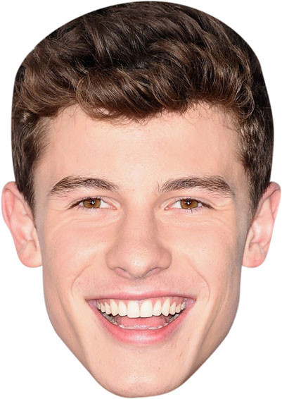 Shawn Mendes Tv Stars celebrity Party Face Fancy Dress Celebrity