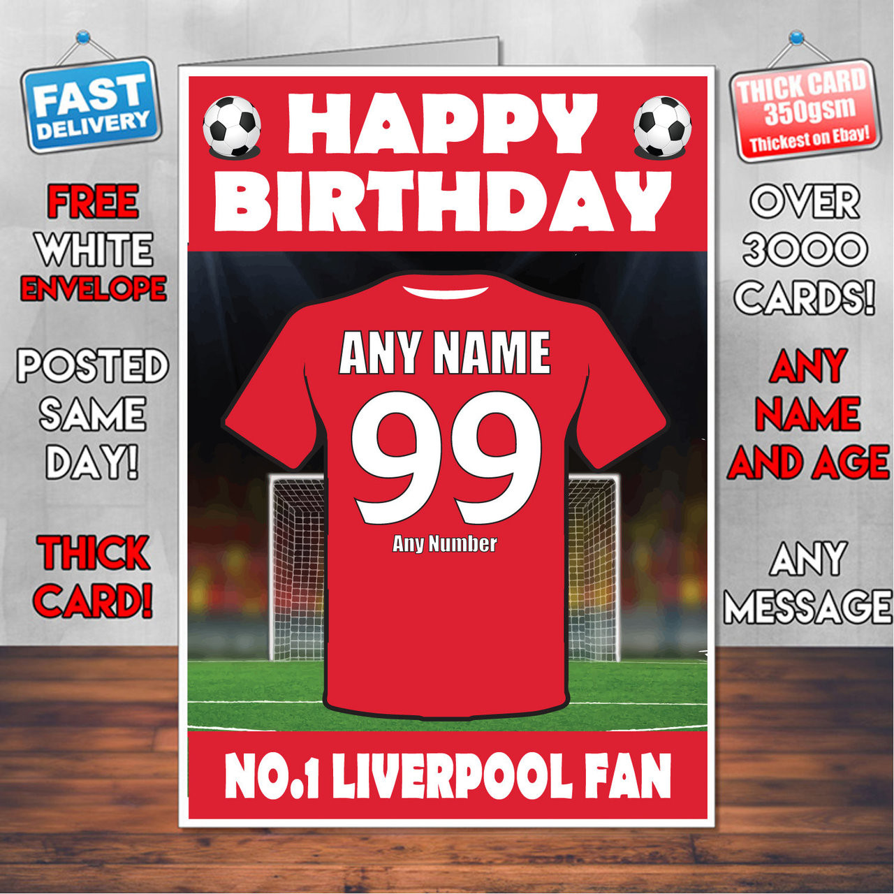 personalised liverpool jersey