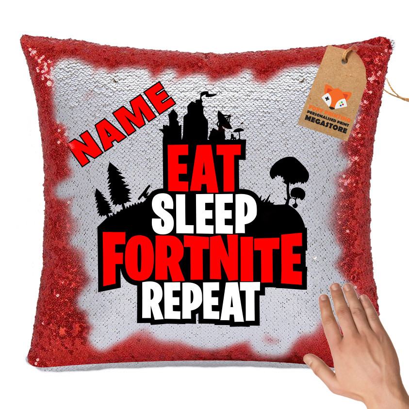 fortnite sequin cushion
