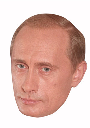 Vladimir putin politician celebrity face mask Fancy Dress Face Mask ...