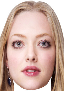 Amanda Seyfried Celebrity Face Mask