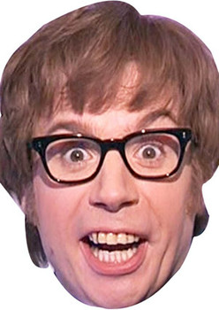 Austin Powers Celebrity Face Mask