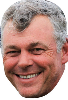 Darren Clarke Celebrity Face Mask