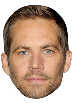 Paul Walker Celebrity Face Mask