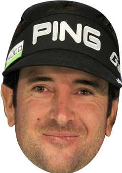 BUBBA WATSON - Golf Fancy Dress Cardboard Celebrity Face Mask