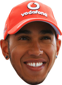 Lewis Hamilton 2018b Formula1 Face Mask