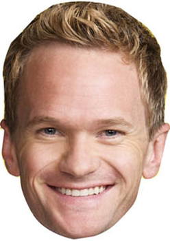 Neil Patrick Harris Tv Star Celebrity Party Face Mask | Fancy Dress