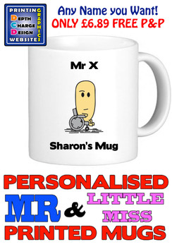Mr X Man Personalised Mug Cup