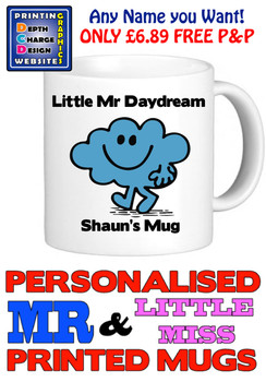 Mr Daydream Man Personalised Mug Cup