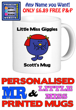 Little Miss Giggles Personalised Mug Cup