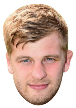 George Kruis Rugby 2018 Celebrity Face Mask