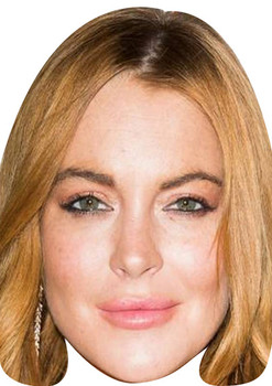 Lindsay Lohan Movies Stars 2018 Celebrity Face Mask