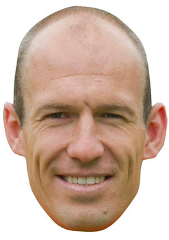 Arjen Robben Celebrity Face Mask
