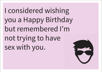 Considered Personalised Birthday Card