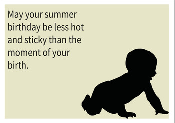 Hot And Sticky Personalised Birthday Card