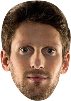 Romain Grosjean Celebrity Face Mask