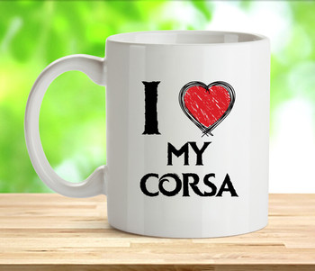 I Love My Corsa Mug