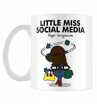 Little Miss Social Media Personalised Mug Cup