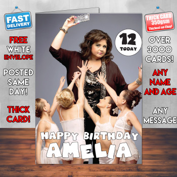 Dance Moms2 Personalised Birthday Card