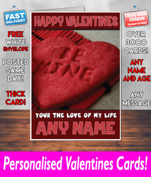 His Or Hers Valentines Day Card KE Design4 Valentines Day Card