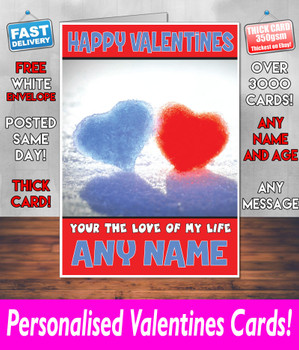 His Or Hers Valentines Day Card KE Design5 Valentines Day Card