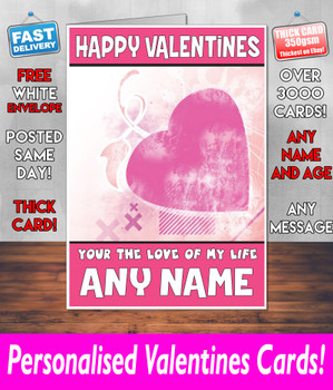 His Or Hers Valentines Day Card KE Design9 Valentines Day Card
