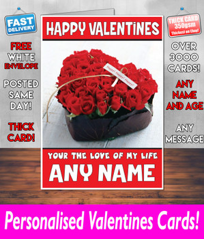 His Or Hers Valentines Day Card KE Design24 Valentines Day Card