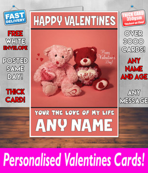 His Or Hers Valentines Day Card KE Design26 Valentines Day Card
