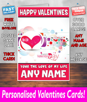 His Or Hers Valentines Day Card KE Design29 Valentines Day Card