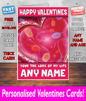 His Or Hers Valentines Day Card KE Design33 Valentines Day Card