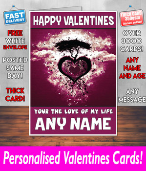 His Or Hers Valentines Day Card KE Design37 Valentines Day Card