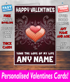 His Or Hers Valentines Day Card KE Design38 Valentines Day Card